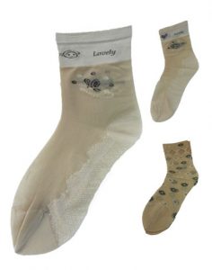 Media Panty c/Diseño  x6 pares Tallas: Standar