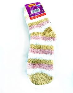 Calcetín De Dama De Toalla x12 pares Talla: 35-38 - Imagen 3
