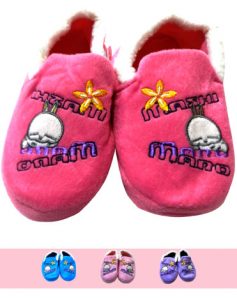 Pantufla de Niña 12 Unid. Tallas: Standar
