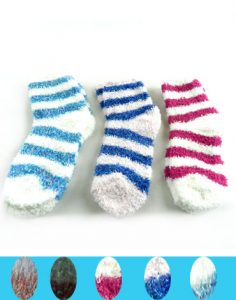 Calcetín De Dama De Toalla  Stander x12 pares