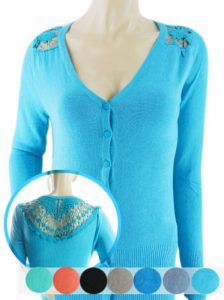 Sweaters con Encaje x4 unds. Tallas: Standar
