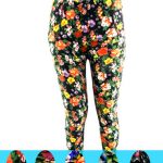 Calza Floreada Interior Piel x 4 unds Tallas: Estándar