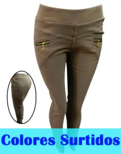 Calza con Cierre Elasticada x 4 unds Tallas: S - XL
