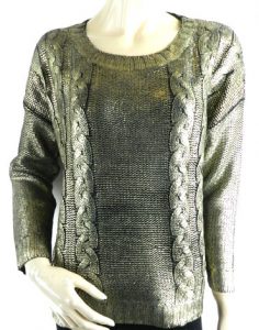 Chaleco Con Brillo de Lana Talla: estándar x 5 unds - Imagen 2