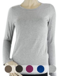 Polera Manga Larga Algodón x3 unds. Talla: M - L - XL