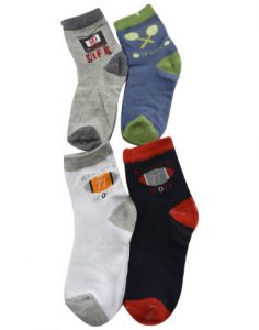 Calcetín de Niño x12 pares Talla: 4 - Imagen 2