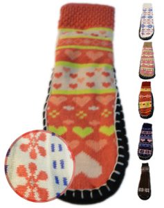 Calcetín Pantufla de Lana Dama x12 pares Tallas:Unica